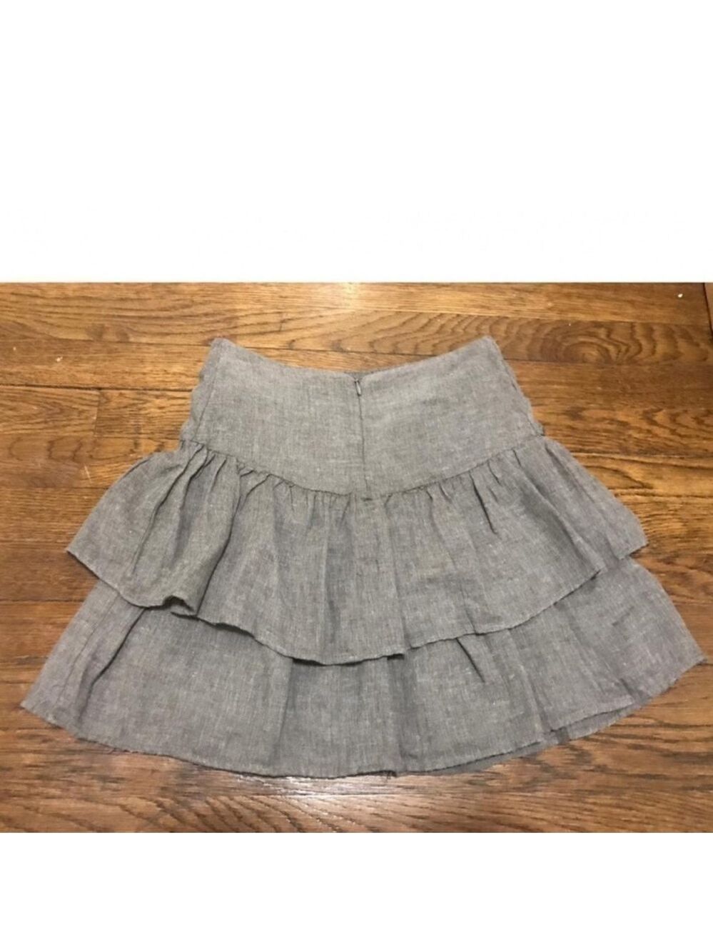 ZARA Embroidered Ruffles Skirt - Picture 5 of 14